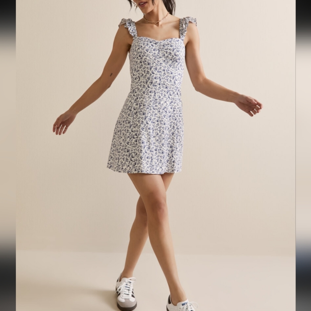 Reformation Taiga Floral Dress